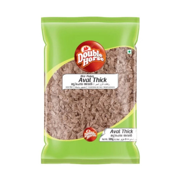 DOUBLE HORSE RED THICK POHA (AVAL) 500GM