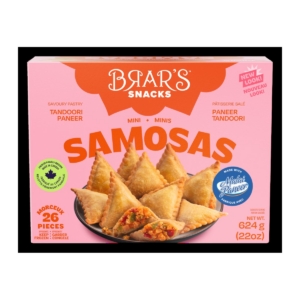 BRAR TANDOORI PANEER SAMOSA 624G-26PC