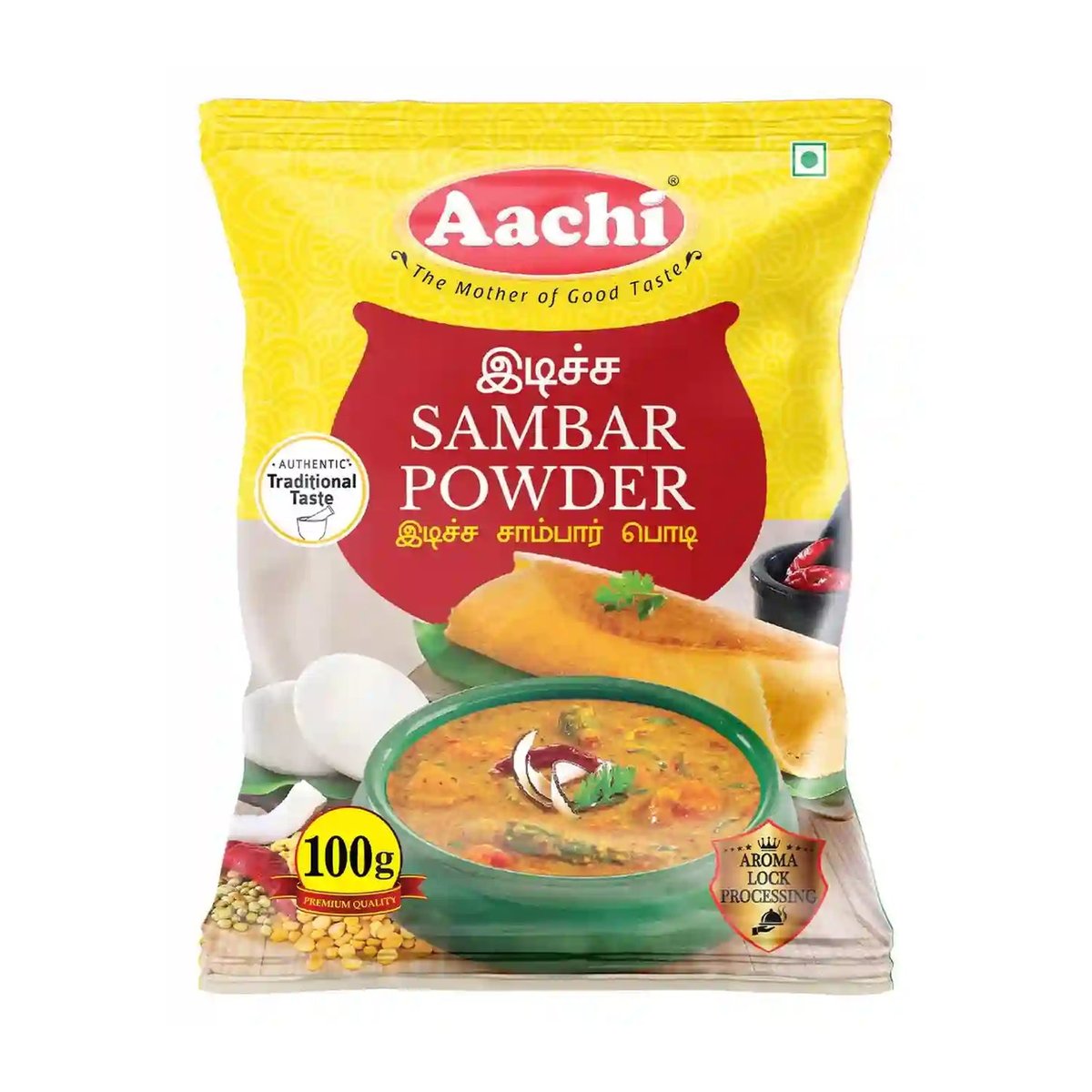 AACHI IDICHA SAMBHAR 100G - Image 1