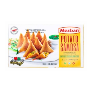 MEZBAN POTATO SAMOSA 556G 25GM 20PC