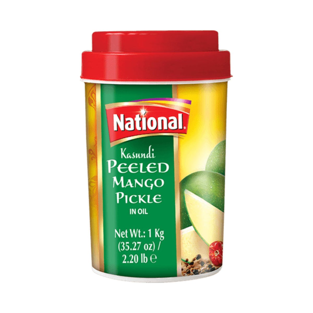 NATIONAL MANGO PICKLE 1KG - Image 1