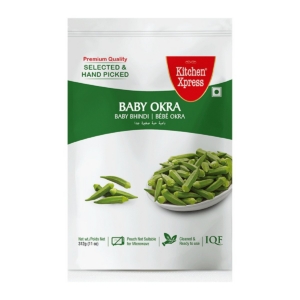 KITCHEN EXP BABY BHINDI 11 OZ
