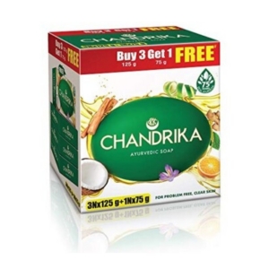 CHANDRIKA SOAP 4PC 125G buy3 get 1free