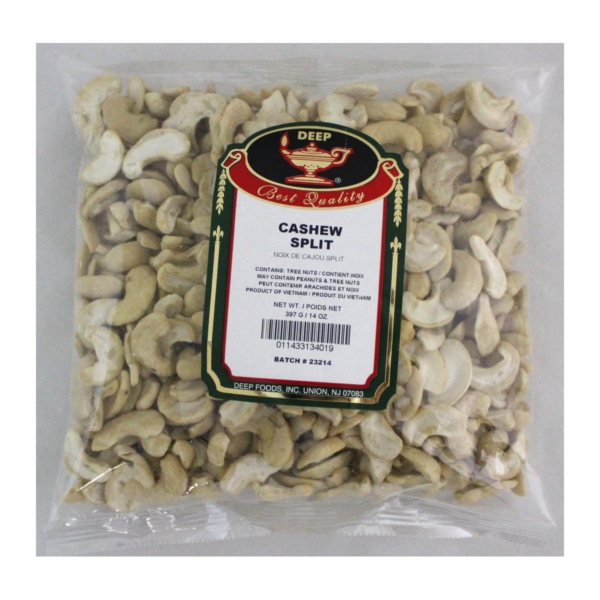 DP CASHEW SPLIT 14 OZ