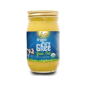 ORG GRASS FED GHEE 16OZ JIVA