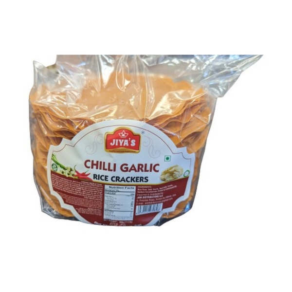 JIYA CHILI GARLIC CRACKER 150G