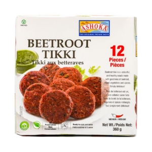 ASHOKA BEETROOT TIKKI 360GM