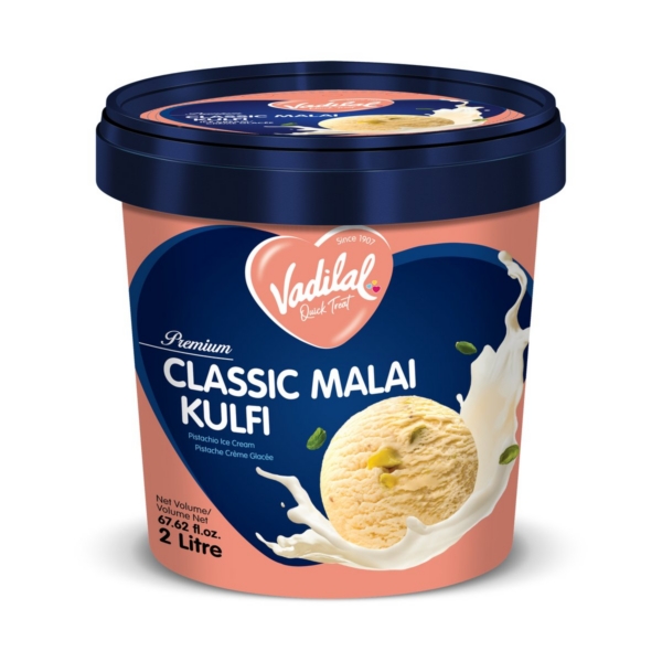 VADILAL CLASSIC MALAI KULFI 2LT ICE CREAM