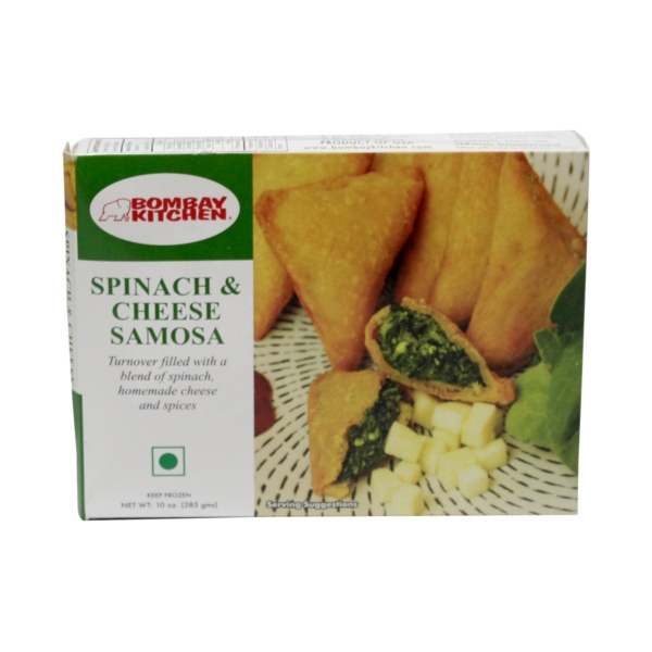SPINACH  and  CHEESE SAMOSA BOM KI