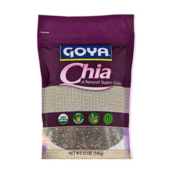 CHIA SEEDS 12OZ ORGANIC GOYA