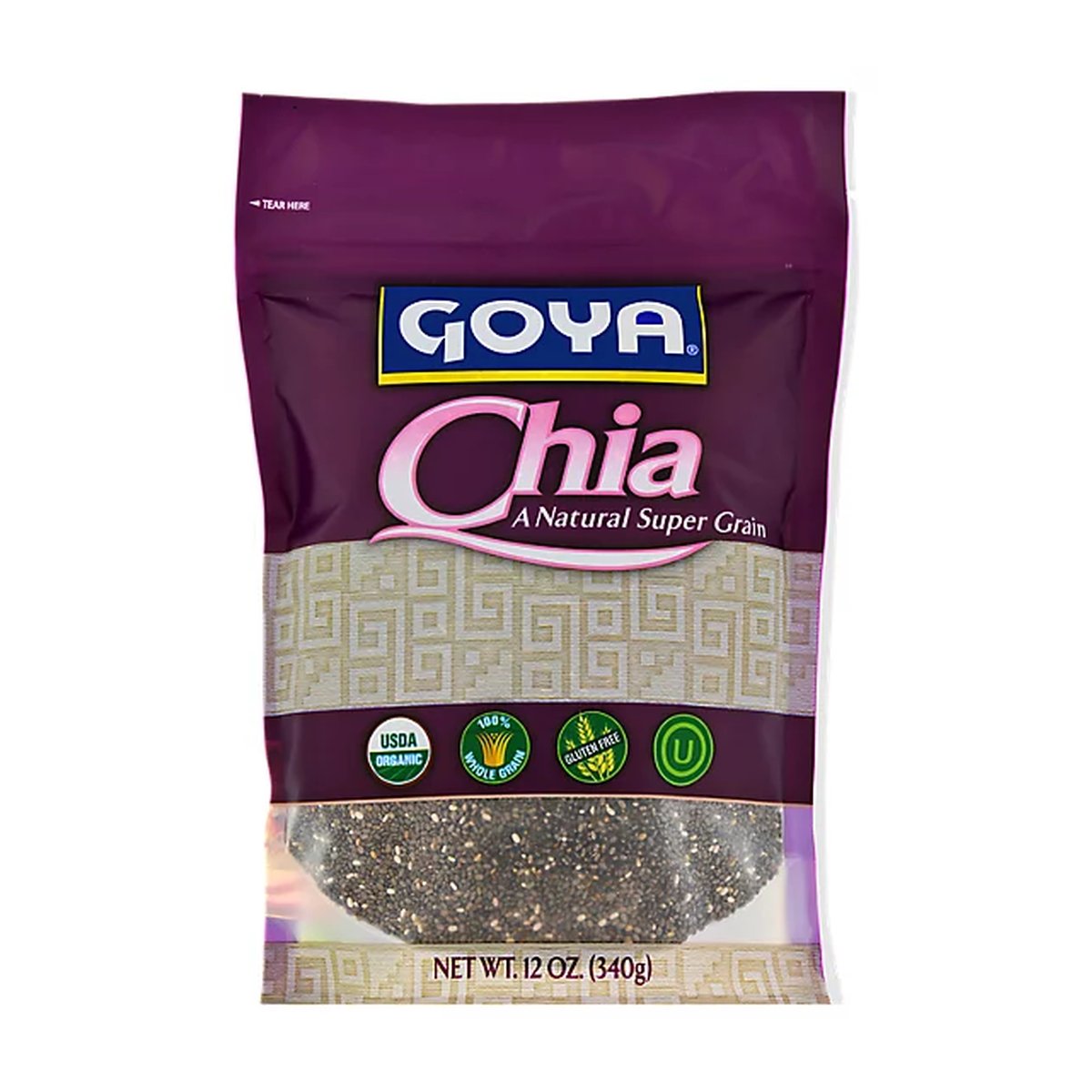 CHIA SEEDS 12OZ ORGANIC GOYA - Image 1