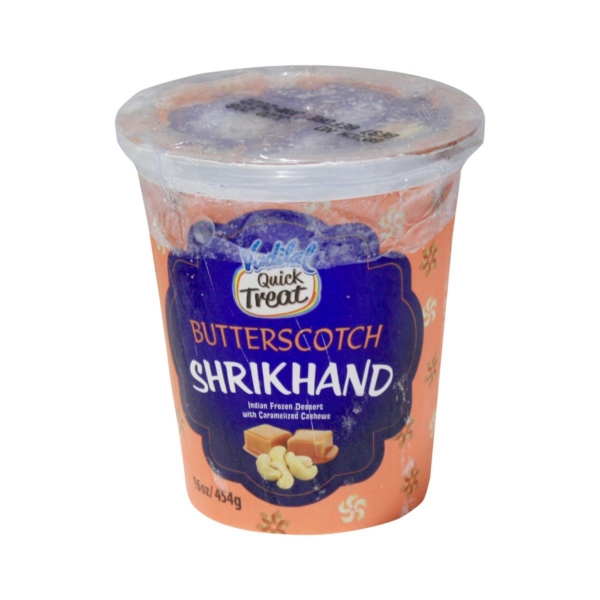 VADILAL BUTTERSCOTCH SHRIKHAND 16OZ