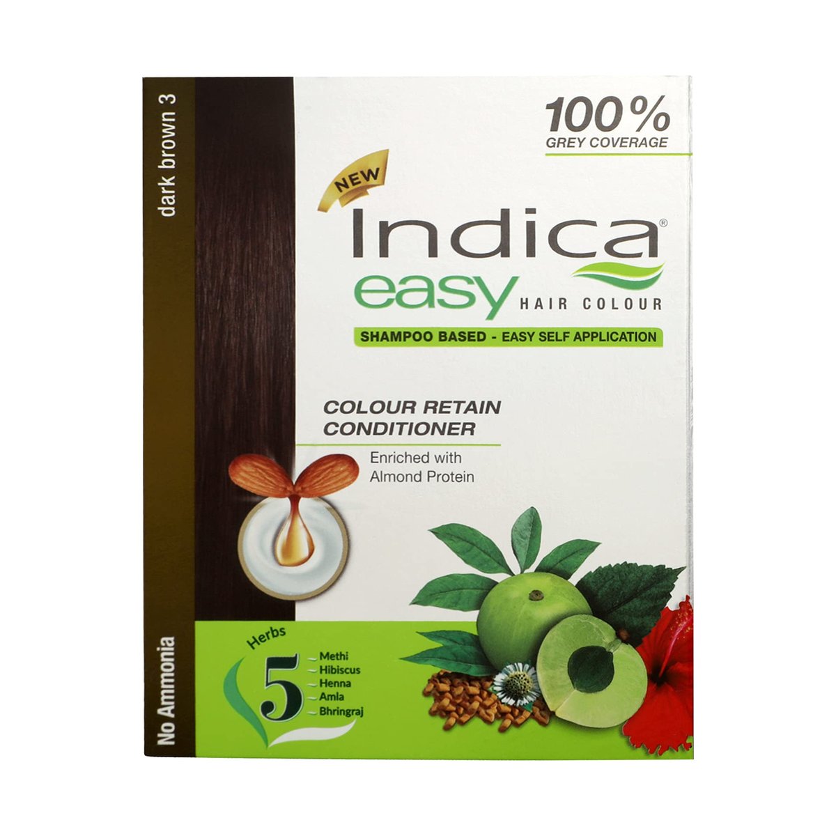 INDICA SHAMPOO BASE BROWN 97.5ML - Image 1