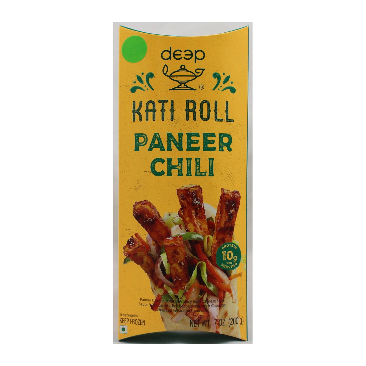 DP PANEER CHILI KATI ROLL 7OZ - Image 1