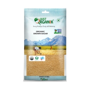 JUST ORG BROWN SUGAR 2LB