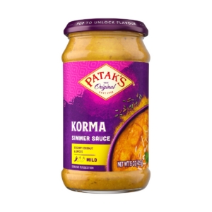 PATAKS KORMA CURRY SIMMER  SAUCE 15OZ
