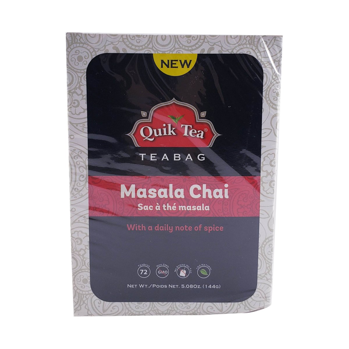 TETLEY MASALA TEA 72 TEA BAG - Image 1