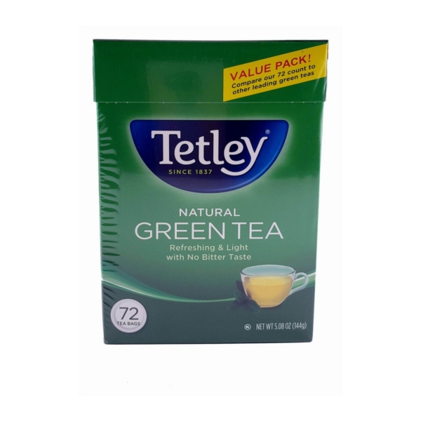 TETLEY GREEN TEA 72BAG 5.08OZ