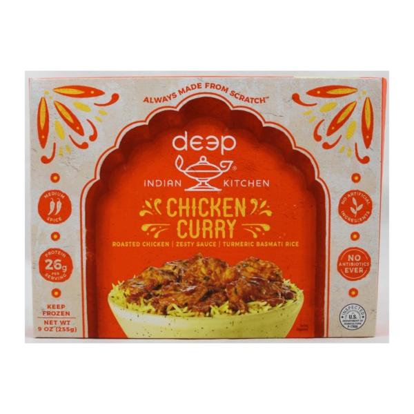 DEEP CHICKEN CURRY W/RICE 9OZ