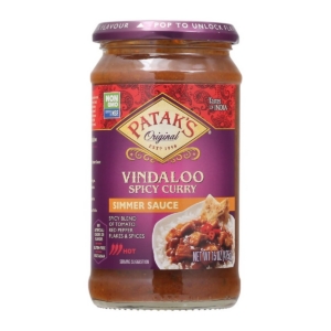 PATAK VINDALOO SPICYSIMMER SAUCE 15OZ