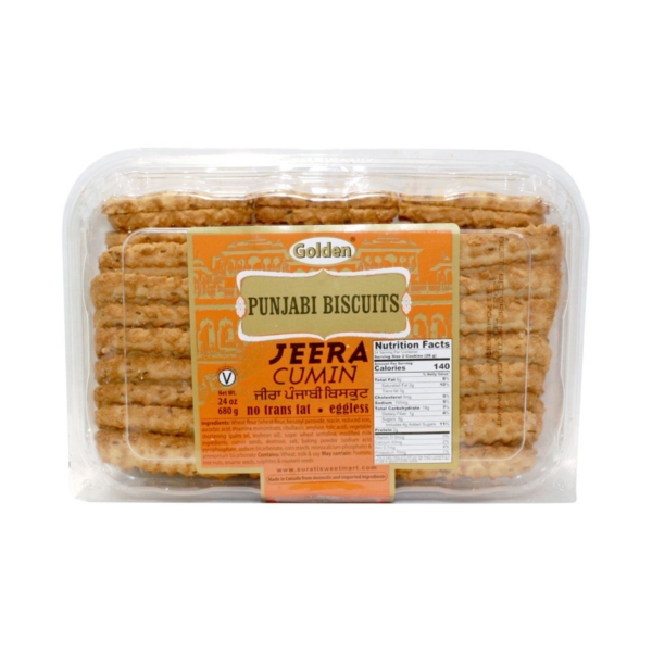 GOLDEN PUNJABI CUMIN JEERA BISCUITS