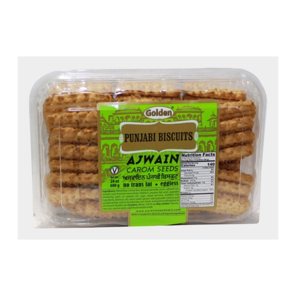 GOLDEN PUNJABI AJWAIN BISCUITS