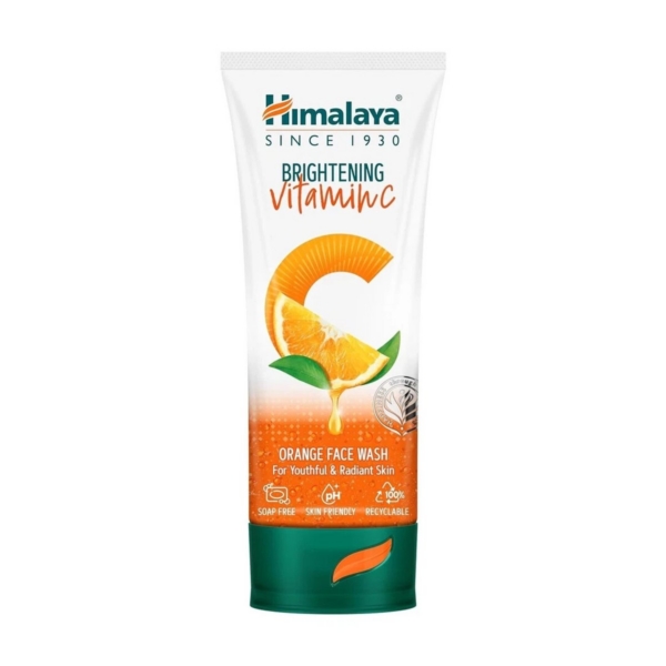 HIMA BRIGHTENING VITAMIN C ORANGE FACE WASH 100M