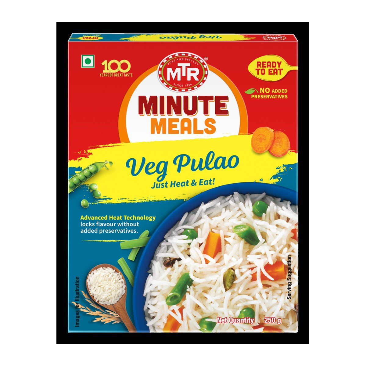 MTR VEGETABLE PULAO 300GM - Image 1